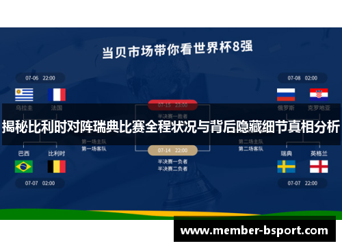 揭秘比利时对阵瑞典比赛全程状况与背后隐藏细节真相分析