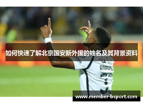 如何快速了解北京国安新外援的姓名及其背景资料