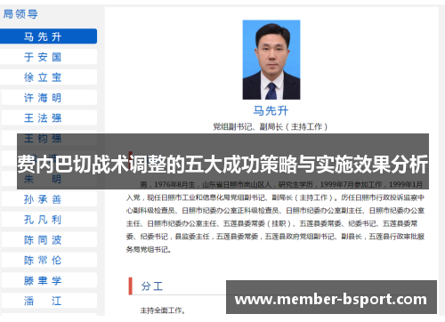 费内巴切战术调整的五大成功策略与实施效果分析 费内巴切战术调整的五大成功策略与实施效果分析